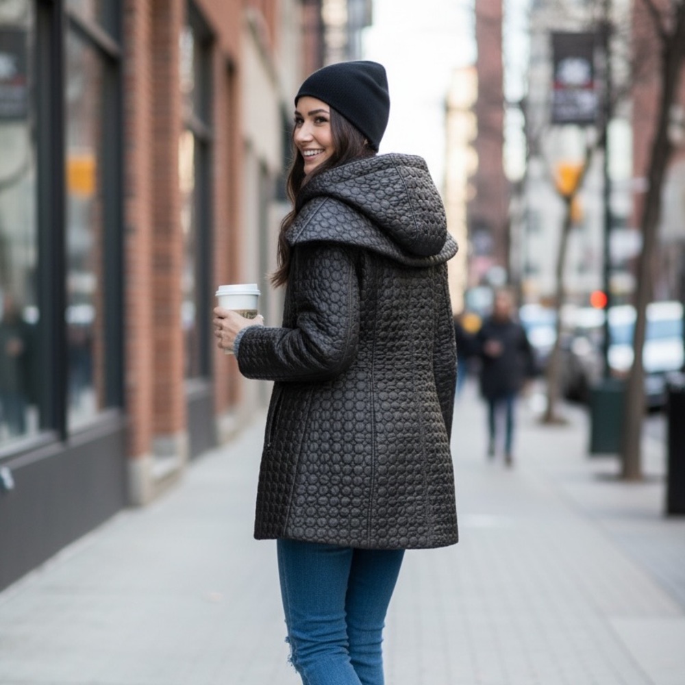 Dawn levy coats Black size XS - Picture 2 of 7